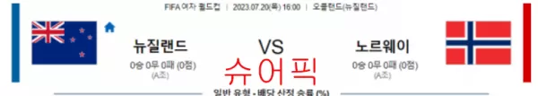 스포츠분석_뉴질랜드 VS 노르웨이 축구분석.webp